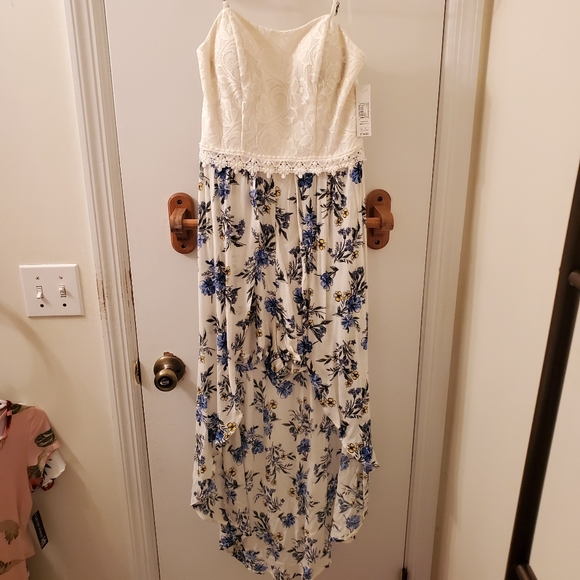 Floral Jumper with Maxi Back - Picture 4 of 5